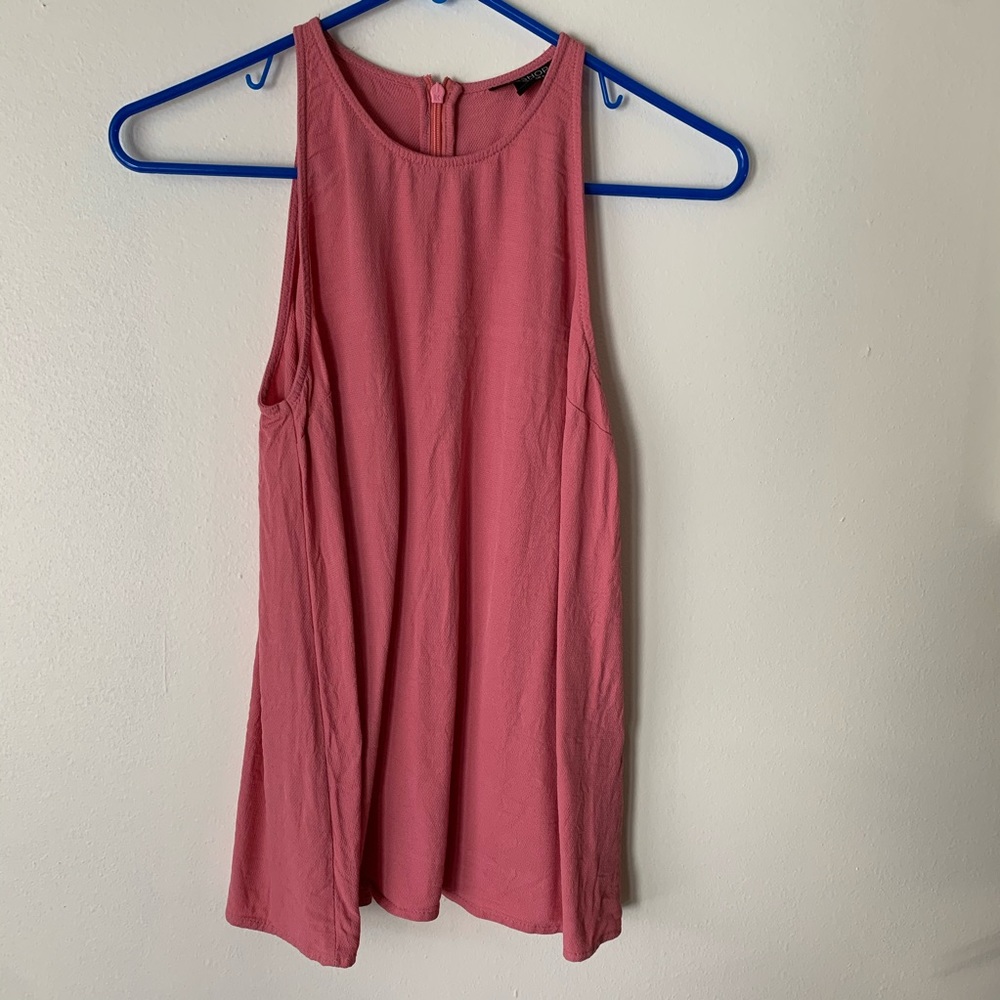 Topshop pink blouse
